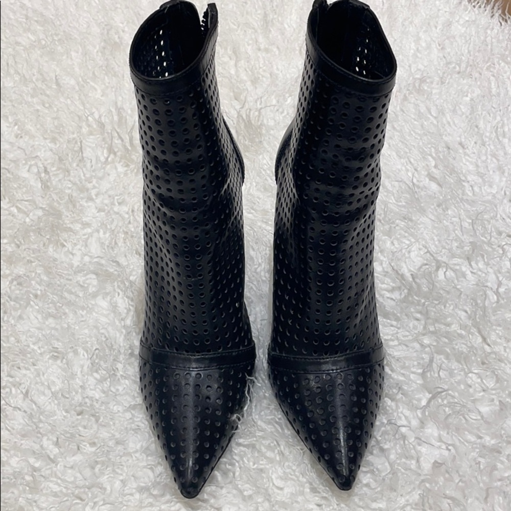 Alexander Wang Perforated Shelly Bootie